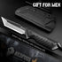 NedFoss Tactical Survival Knife - 440C Steel Blade, G10 Handle, Kydex Sheath, Fire Starter - Camping Gift for Men