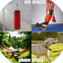 Heavy Duty Carabiner Clip, 855lbs, 3" Iron Caribeaners for Hammocks, Camping, Hiking, Keychains, Outdoors