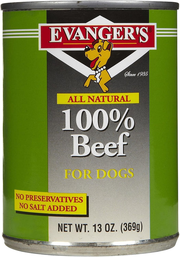 Evanger's Heritage Classic Beef Dog Food 12 Count, 13 oz Each Grain