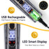 3-Speed, FURBONA Dog Grooming Kit with LED Display, Low Noise, Rechargeable, Cordless, Waterproof Clippers for Dogs