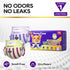 2 1 Package, 80 Count HONEY CARE Petrichor Female Dog Diaper, Camellia Fragrance, Emits Fresh Scent While Absorbing