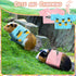4 Pcs Easter Ferret Clothes, Knitted Sweatshirt for Small Animals, Bunny Costume for Warm Winter