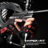Glove Station Hyper-Fit Tactical Paintball Gloves - Red, Large Size, 2 Fingerless Design for Combat, Hunting, Airsoft