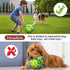 Dog Toys Soccer Ball - Durable Balls with Strap for Medium Small Dogs - Puppy Birthday Gifts and Tug Toy