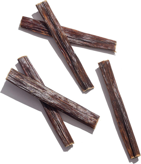 6-inch (40 Pack) Jack&Pup Gullet Sticks for Dogs Odor Free Joint Health Support Dog Chews Fresh and Savory Beef Gullet