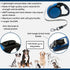 ATE Pro. USA 5 Set, Set, Puppy Supplies Starter Kit, pc Retractable Leash, Studded Leather Collar, Pet Grooming Brush