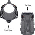 ICEFANG GN3 Tactical Dog Harness, Wolf Gray L, 6X Buckle, Molle Vest with Handle, No Pulling Front Clip, Hook and Loop