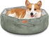 Dual-Sided Dog Beds for Medium & Small Dogs, Round Cat Beds for Indoor Cats, Washable Pet Bed with Slip-Resistant
