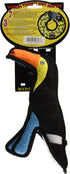 TUFFY World's Tuffest Soft Dog Toy - Zoo Junior Toucan, Durable & Strong for Interactive Play.