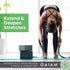 Gaiam Yoga Block - Supportive Latex-Free Eva Foam, Soft Non-Slip Surface for Yoga, Pilates