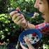Tapirus 4 Blue Spork to Go Set - Durable and BPA Free Sporks - Spoon, Fork and Knife Combo Utensils Flatware - Mess Kit for Camping, Hunting and Outdoor Activities - Comes in a Carrying Case (Blue) by Tapirus