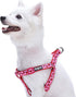 Blueberry Pet Essentials 2 Patterns Step-in Ladybug Designer Dog Harness, Chest Girth 16.5" - 21.5", Small