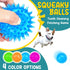 PatsFran 6 Pack 2.5" Puppy Toys for Teething, Interactive Dog Toys, Squeaky Dog Balls and Treat Balls, Dog Chew Toys