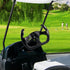 Universal Golf Cart Steering Wheel, Skid for Club Car EZGO RXV, TXT, Yamaha, Precedent Tempo, DS (Black)