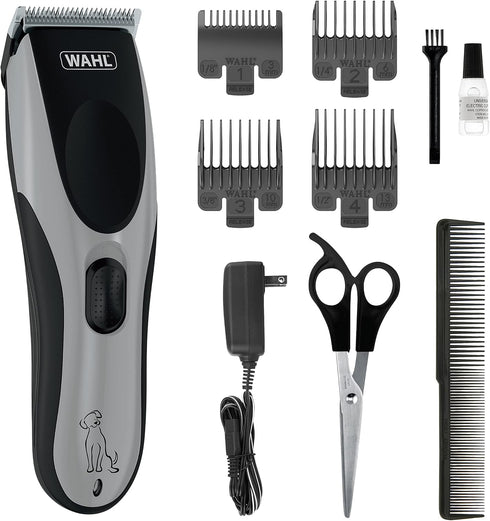 Wahl Easy Pro for Pets, Rechargeable Dog Grooming Kit, Electric Clippers for Dogs & Cats with Fine to Medium Coats
