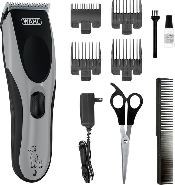 Wahl Easy Pro for Pets, Rechargeable Dog Grooming Kit, Electric Clippers for Dogs & Cats with Fine to Medium Coats
