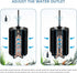 DVHEY 125-150 4 Pack Gal Extra Large Aquarium Sponge Filter with Air Stone and Ceramic Media, Quiet Fish Tank Sponge