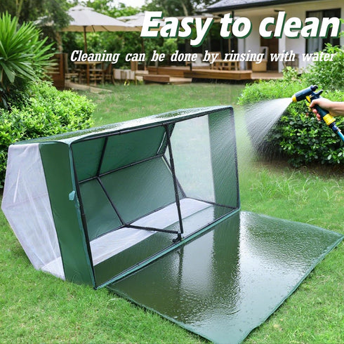 OPEYATOYS Small Animal Playpen,Rabbit Play Pen, Guinea Pig Cages for Indoor Outdoor,Portable Chicken Coop,Puppy Play