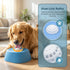 Generic (2, Slow Feeder Lick Bowl for Liquid Dog Treats - Spill-Resistant Lick Mat with Rolling Ball for Bone Broth