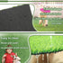 SSRIVER (25.5x19.5 Inch(Pack 2)) Artificial Grass for Dogs Pee Tray Fake Grass Mat for Professional Puppy Potty Trainer