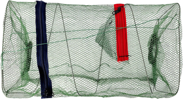 Fishing Trap Net, Saltwater Freshwater Fish Crayfish Crawdad Crab Lobster Prawn Trap