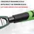 Fish Lip Gripper with Scale, 40LB/18KG Capacity Aluminum Alloy Fish Scale Grabber Fishing Gear and Accessories