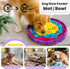 19*19 inch PETCARE Snuffle Mat for Dogs Adjustable Slow Feeder Bowl Interactive Enrichment Puzzle Toys for Small Medium