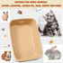 5 Pack Small Disposable Litter Kitten Box, Paper Cat Litter Tray for Indoor Outdoor Small Animals