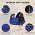 Dog Sling Carrier for 5 LB Small Dogs - Breathable Mesh Pet Carrier for Travel, Hand Free Klein Blue S