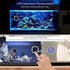 32-140F, Aquarium Thermometer, Digital LED Fish Tank Thermometer with Touch Buttons, High Accuracy Stick-on