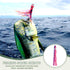 Luminous Soft Plastic Trolling Lures - Fishing Squid Skirts for Bass, Trout, Salmon