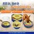 5-60 4-Cup KADTC Min Adjustable Slow Feeder Bowl for Fast Eaters, Spinning Dog Puzzle Feeder, Anti-Gulping Interactive