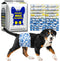 Dono Dog Diapers Male, Disposable Male Dog Wraps 60ct, Ultra Absorbent Doggie