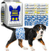 Dono Dog Diapers Male, Disposable Male Dog Wraps 60ct, Ultra Absorbent Doggie