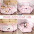 VitalCozy Hamster Playpen with Mat Small Animal Cage Tent Breathable Transparent Guinea Pig Playpen Waterproof Portable