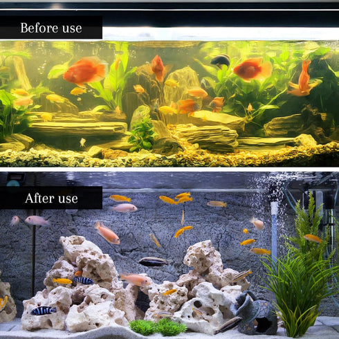 Hemobllo Aquarium Filter Media Filter Pad, Biochemical Cotton Foam Sponge Roll for Fish Tank Cleaning