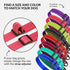 CollarDirect Reflective Martingale Dog Collar, Heavy Duty Nylon Training for Small Medium Large Dogs (S, Neck 11"-15",