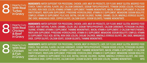 9Lives Variety Pack, Poultry And Beef, 5.5 Ounce Can (Pack of 24)