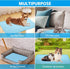 Pet Cooling Mat for Dogs, Dog Cooling Pad for Kennels, Crates, Cars, Indoor & Outdoor Ice Silk Mat (Blue, XL 40"x28")