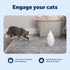 2 PetSafe Zoom Rotating Laser Cat Toy Includes Interactive Laser Lights