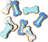Thoughtfully Pets, Dog Birthday Cookie Gift Set, Hand Decorate Crunchy Dog Treats in Bone Shapes, Great for Dog Birthdays, Set of 8