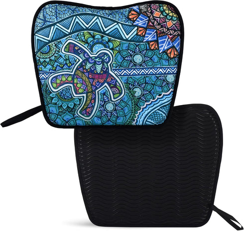 Hornet Watersports Kayak Seat Cushion, Turtle Design Kayak Seat Pad for Kayak, Canoe, and Boat