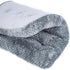 WONDER MIRACLE Fuzzy Deluxe Pet Beds, Super Plush Dog or Cat Beds, Machine Wash & Dryer Friendly (M-Grey, 22" x 30")