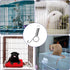 20Pcs Spring Door Latch for Rabbit Cages, Multi-Functional Hook for Fixing Small Animal, Rabbit, Dog, Cat, Parrot