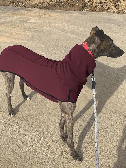 Esobo Fleece Dog Apparel, Winter Warm Dog Coat, Cozy Turtleneck Jacket for Small Medium Large Dogs