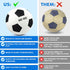3/5 7 SRG Silent Foam Soccer Ball Airless Indoor House Ball for Quiet Training, Soft Durable Foam Design, Multi-Use