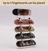 RACOFSB Fingerboard Display Rack,Pro Finger Skateboard Storage Stand,Transparent Acrylic Finger Board Racks