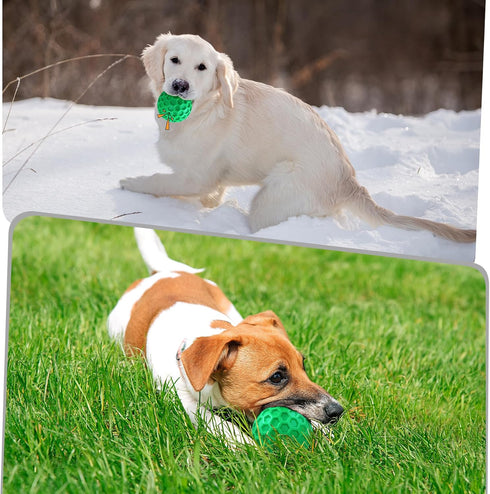 ZRIFAQESW Tough Dog Chew Toys for Aggressive Chewers, Indestructible Dog Balls for Aggressive Chewers, Squeaky Balls
