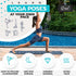 Instructional Yoga Mat with Poses Printed, Non-Slip Extra-Thick Yoga Mat for Beginners