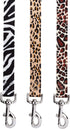 Animal Print Dog Leash, 4-Feet x 5/8-Inch Lead, Zebra